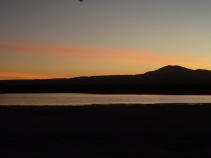 Laguna at sunset
