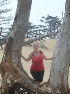 It was windy at the top!