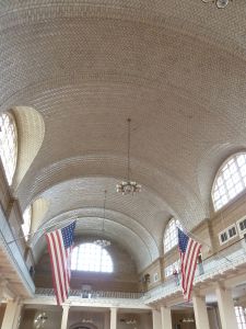 Ellis Island arrival hall