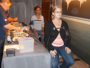 Karen being lie detected