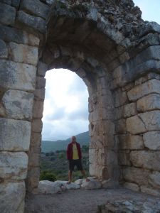 Reubs at the Roman baths