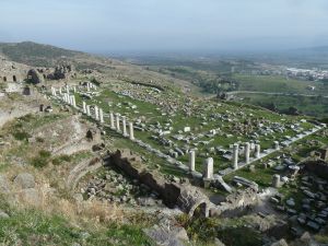 Looking over the lower city