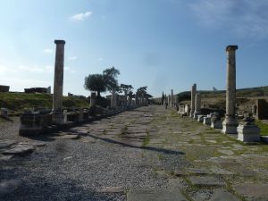 The road to the Asclepion