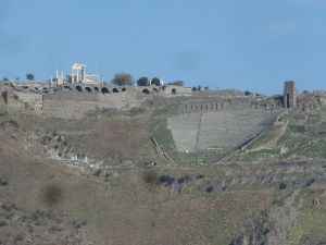 View from the Asclepion to the Acropolis