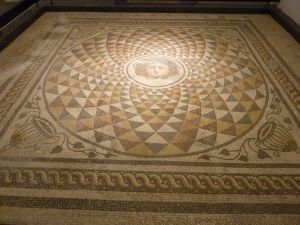 Mosaic at the archaelogical museum