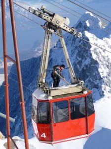 Maintenance - without a harness!