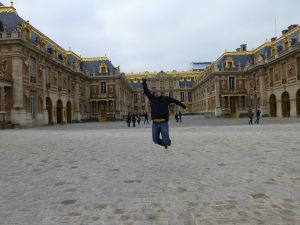 Reubs outside Versailles