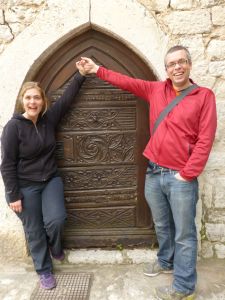 One of the cute doors in Eze