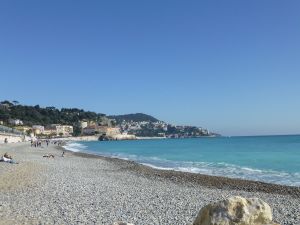 The stunning but cold beach