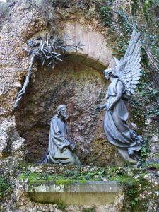 One of the stations of the Cross