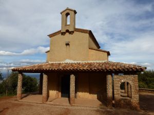 A little church halfway up the hill