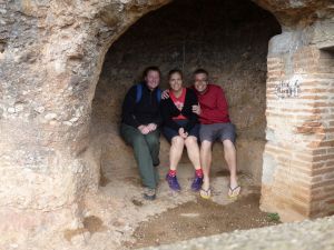 A little weary at the top!