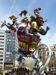 In front of the Town Hall