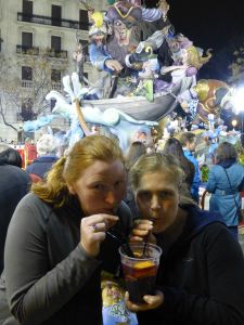 We needed a sangria after that excitement!