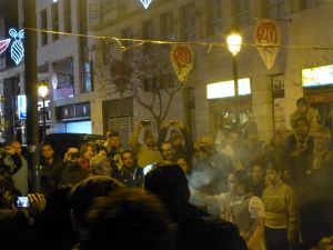 The fuse over our heads