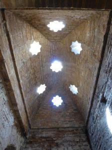 Ceiling in the bathhouse