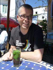 Reubs with fresh mint tea