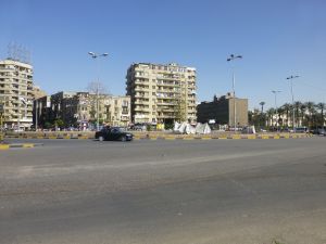 At Tahrir square