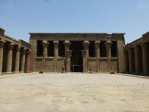 Edfu inner courtyard