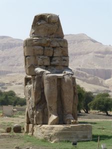 One of the two Colossi