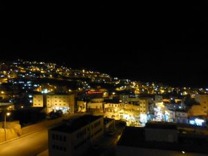 Wadi Musa by night