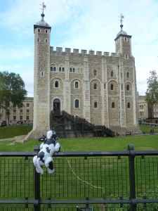 Being impressed at the Tower of London