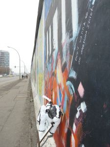 Piako at the Berlin Wall