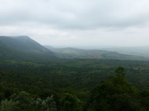 Looking down over the Rift Valley