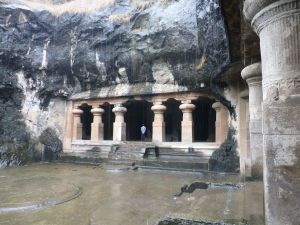 Part of the cave temple