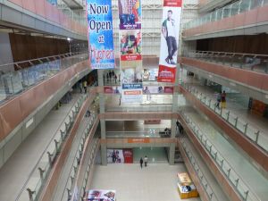 The massive mall