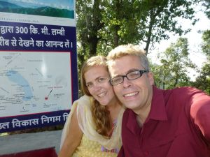 Relaxing at the top of the hill