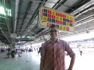 Reubs at the train station