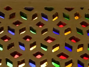 Stained glass in the palace