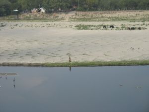 View from behind the Taj