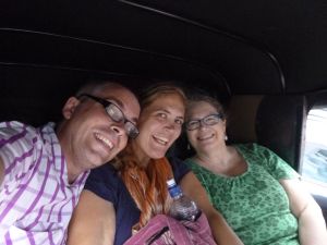 Travelling by tuk tuk