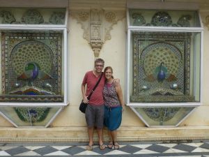 Exploring the palace