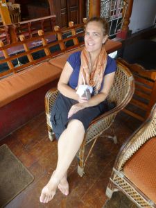 Welcome drinks on board