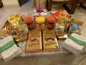 My mum is nice and brings me presents