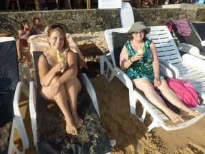 More cocktails on the beach