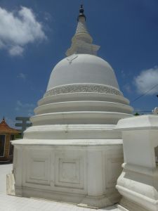At the Buddhist temple