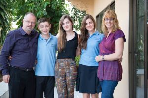 Confession - we forgot to take a photo...so Carrie was only with us in spirit