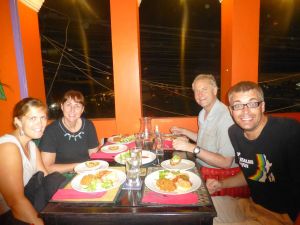 Dinner with Wendy and Martyn