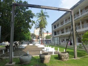 The grounds of Tuong Sleng