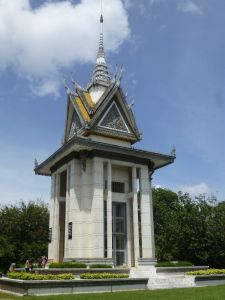 Memorial at the Killing Fields