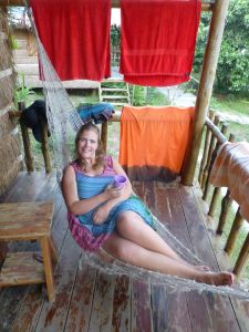 Cocktails on the deck