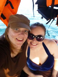 The lovely Claire and Sacha