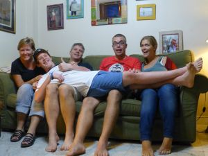 Reunited with Matt, Michelle and Josiah