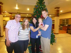 Dinner with our friends